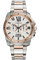 Calibre Chronograph Rose Gold and Stainless Steel Automatic