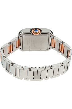 Tank Anglaise Rose Gold and Stainless Steel Automatic