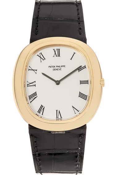 Pre Owned Patek Philippe Ellipse Reference 3589 Circa 1970s Yellow Gold Manual