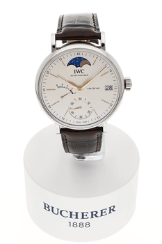Portofino Moon Phase Stainless Steel Automatic