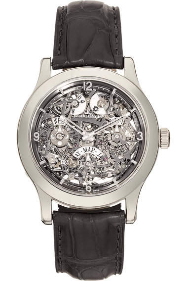 Master Eight Days Perpetual Calendar Platinum Manual