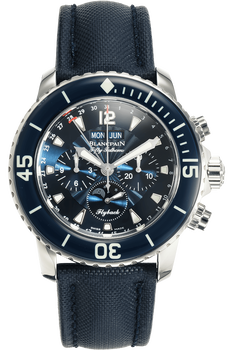 Fifty Fathoms Flyback Quantieme Complet Stainless Steel Automatic