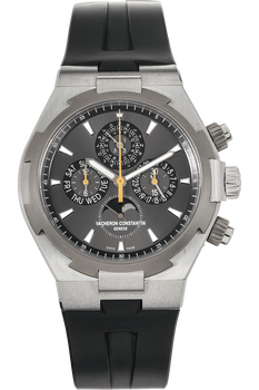 Overseas Perpetual Calendar Chronograph Stainless Steel Automatic