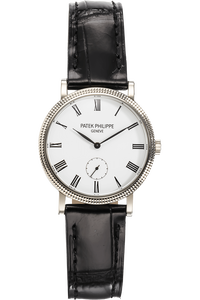 Calatrava Reference 7119 White Gold Manual