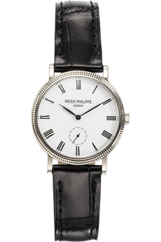 Calatrava Reference 7119 White Gold Manual