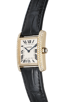 Tank Francaise Yellow Gold Quartz