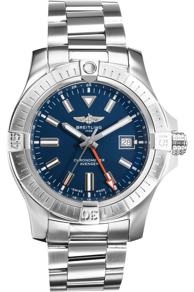 Avenger GMT 45 Stainless Steel Automatic