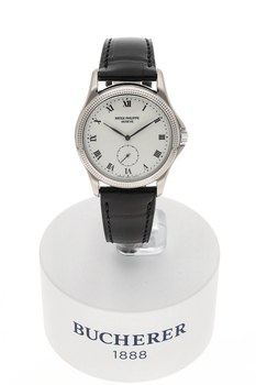 Calatrava Reference 5115 White Gold Manual