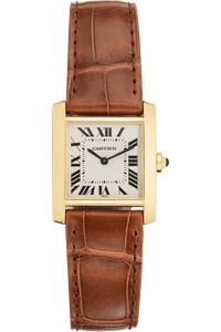 Tank Francaise Yellow Gold Quartz