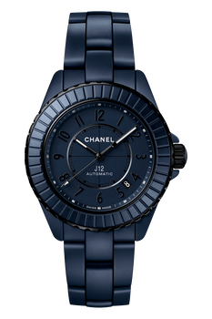 J12 Bleu Watch Caliber 12.1, 38 MM