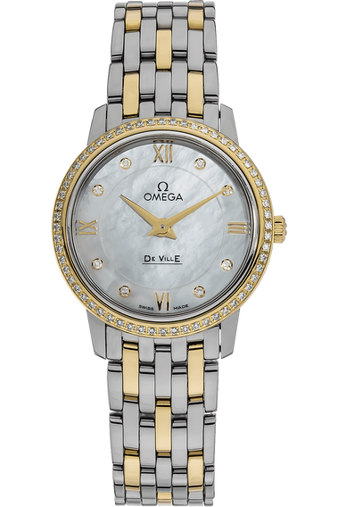 De Ville Prestige Yellow Gold and Stainless Steel Quartz