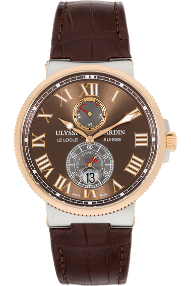 Marine Rose Gold and Stainless Steel Automatic