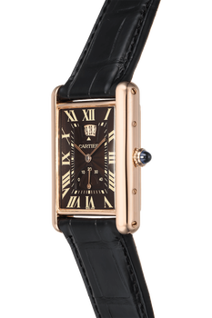 Tank Louis Cartier Rose Gold Manual