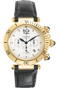 Pasha de Cartier Chronograph Yellow Gold Automatic