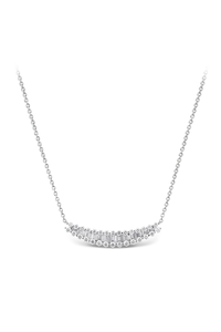 Baguette Love Necklace 1.18 ct.