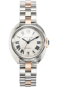 Cle de Cartier Rose Gold and Stainless Steel Automatic