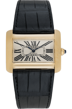 Tank Divan Yellow Gold Automatic