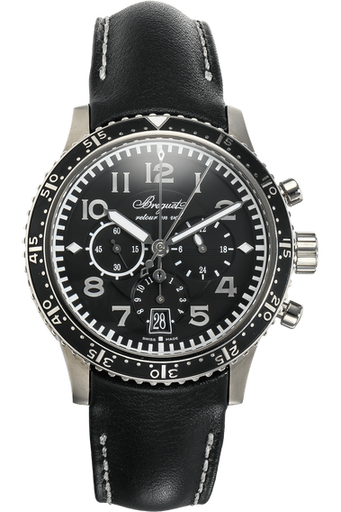 Transatlantique Type XXI Flyback Stainless Steel Automatic