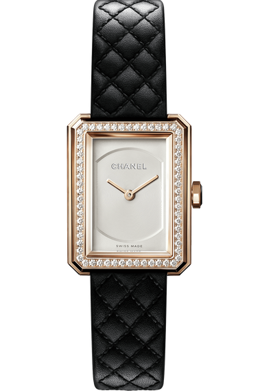 Chanel top leather watch