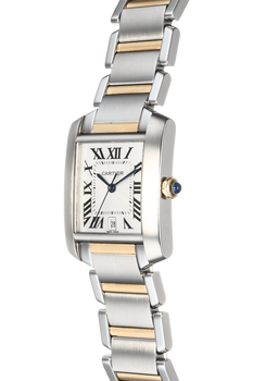 Tank Francaise Yellow Gold and Stainless Steel Automatic