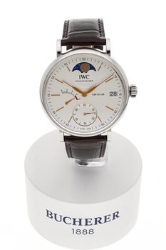 Portofino Moon Phase Stainless Steel Automatic
