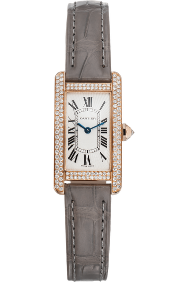 Tank Americaine Rose Gold Quartz