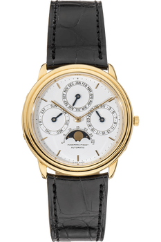 Quantieme Perpetual Calendar Circa 1980s Yellow Gold Automatic
