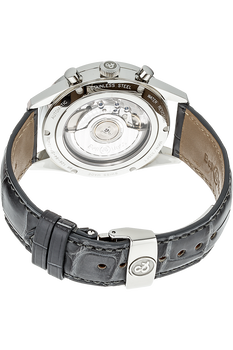 BR126 Officer Silver Stainless Steel Automatic