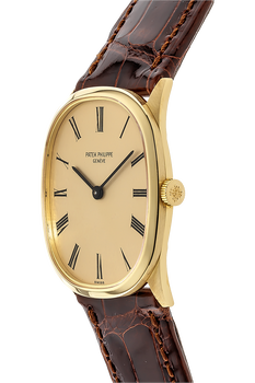 Ellipse Reference 3546 Circa 1970s Yellow Gold Manual