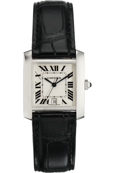 Tank Francaise White Gold Automatic