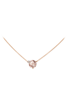 Peekaboo Morganite Pendant