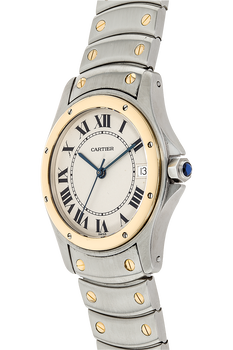 Santos Ronde Yellow Gold and Stainless Steel Automatic