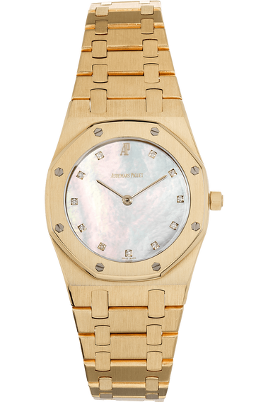Royal Oak Yellow Gold Quartz