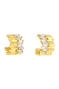 Golden Hoop Earrings