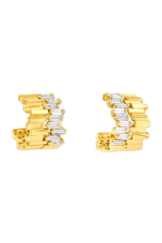 Golden Hoop Earrings