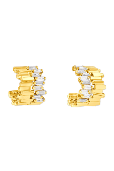 Golden Hoop Earrings