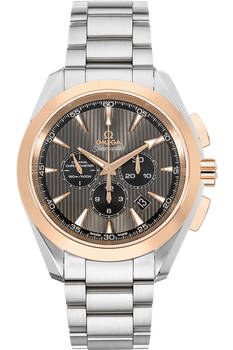 Seamaster Aqua Terra Co-Axial Chronograph Rose Gold and Stainless Steel Automatic