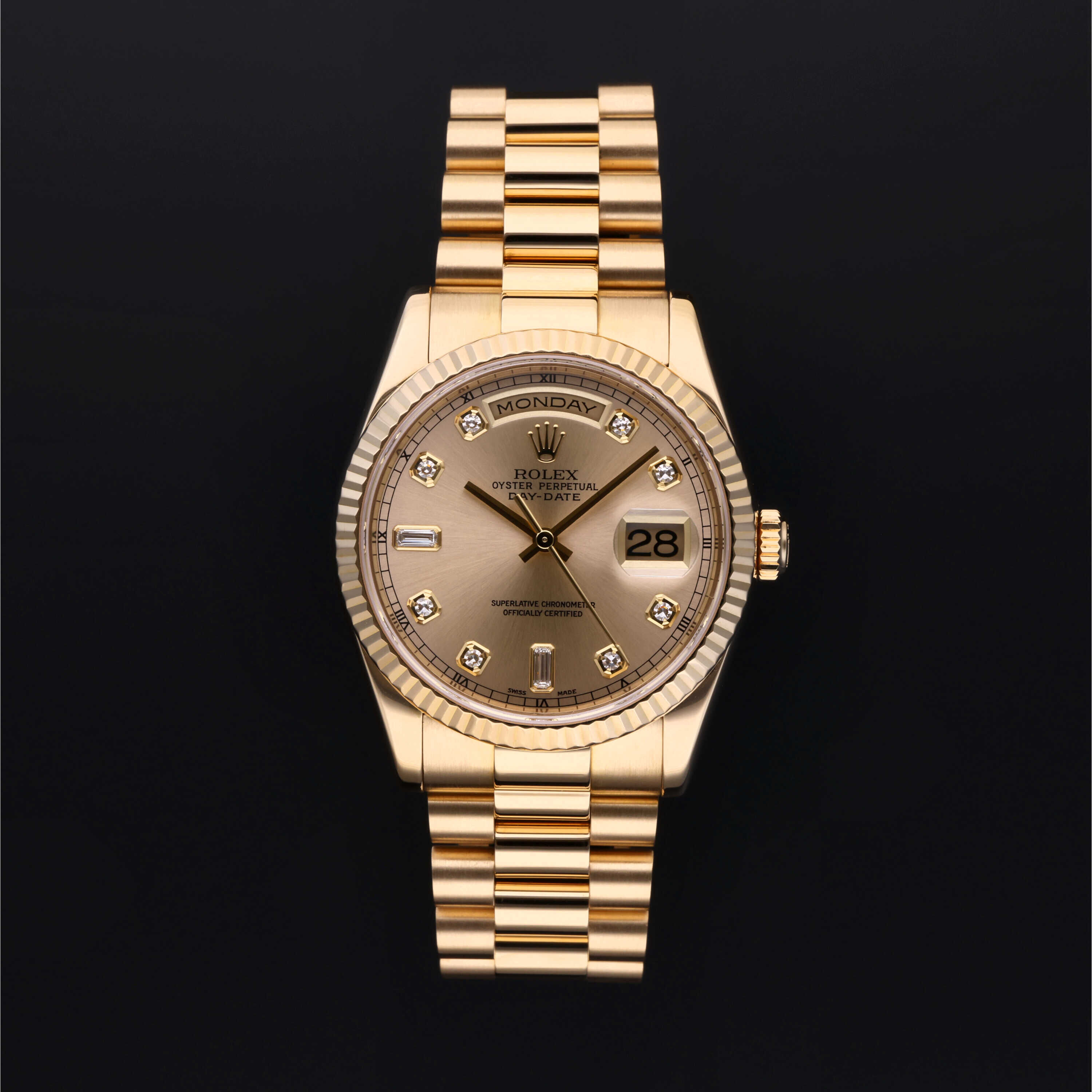 Used gold presidential rolex cheap