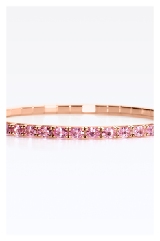 Classics Pink Sapphire Stretchy Bracelet