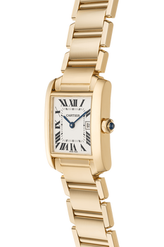 Tank Francaise Yellow Gold Quartz