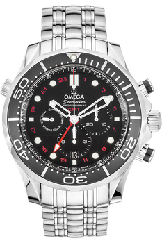 Seamaster Diver Co-Axial GMT Stainless Steel Automatic