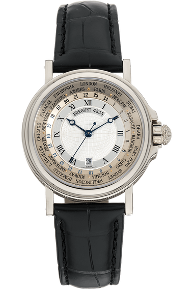 Marine Hora Mundi White Gold Automatic