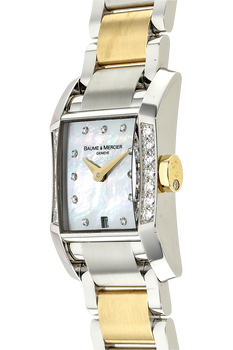 Diamant Yellow Gold and Stainless Steel Quartz