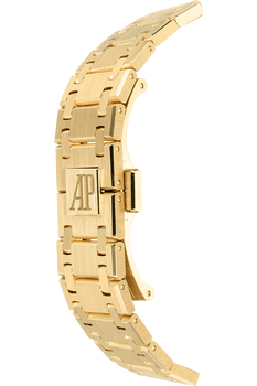 Royal Oak &quot;Jumbo&quot; Extra-Thin Openworked Yellow Gold Automatic
