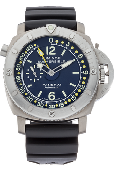 Luminor Submersible 1950 Pangaea Depth Gauge Titanium