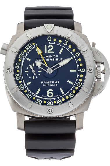 Pre Owned Panerai Luminor Submersible 1950 Pangaea Depth Gauge Titanium