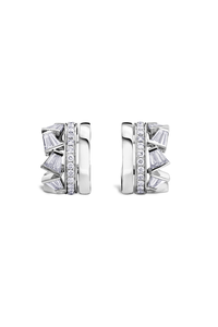 Rock Diamonds Earrings 0.65 ct.