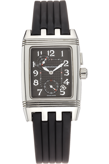 Pre Owned Jaeger LeCoultre Reverso Gran Sport Duo Stainless Steel Manual