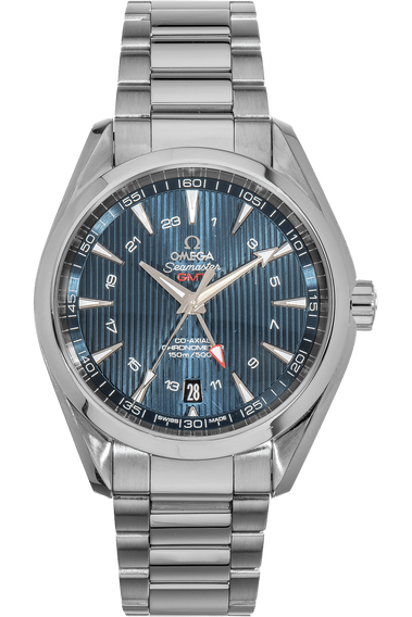 Seamaster Aqua Terra Co-Axial GMT Stainless Steel Automatic