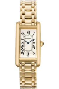 Tank Americaine Yellow Gold Quartz
